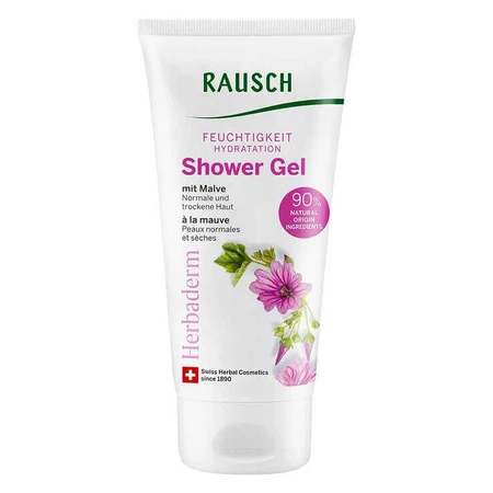 Gel de duș Rausch cu umiditate și nalbă, 50 ml gel de duș