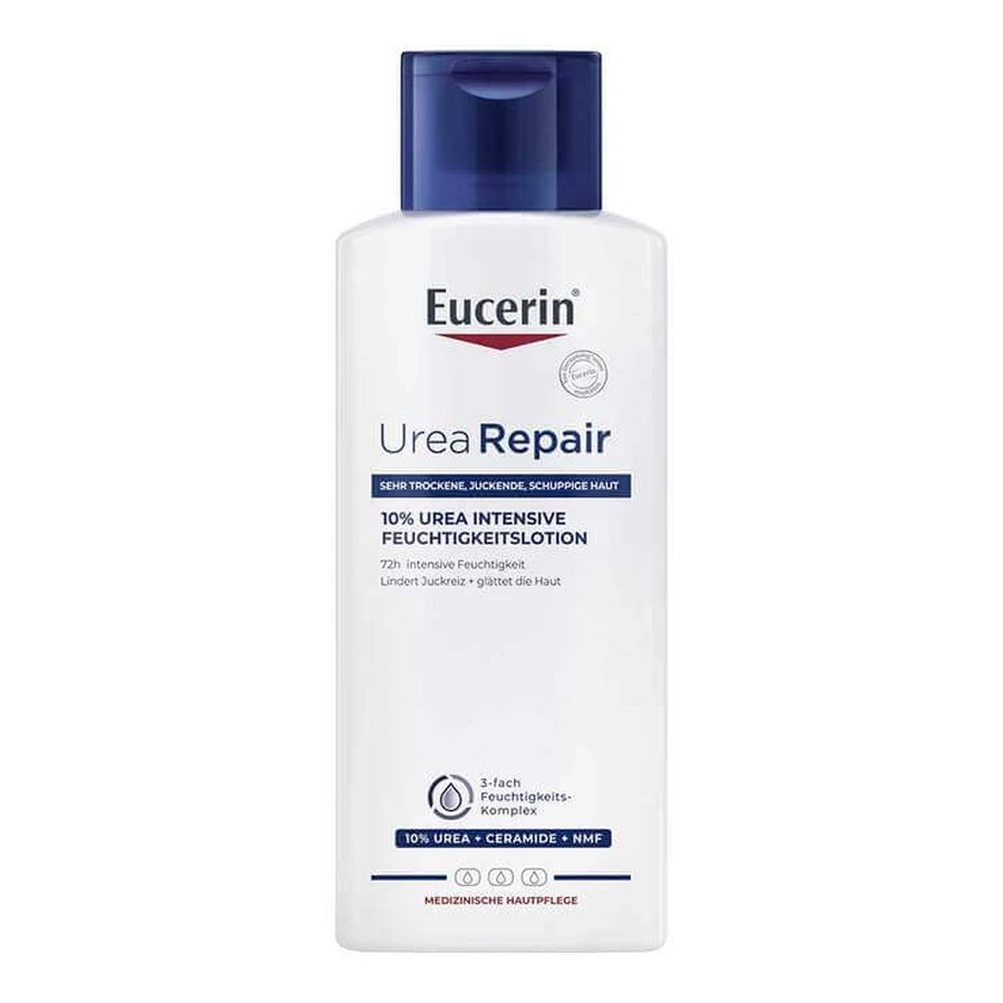 Eucerin UreaRepair Loțiune 10% – piele uscată, 2 x 400 ml loțiune