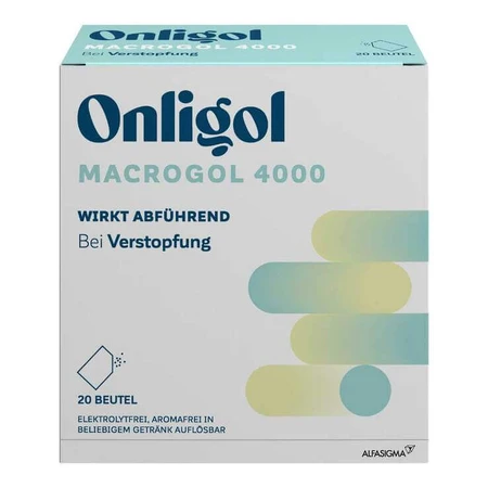 Onligol Macrogol 4000 Pulver zur Herstellung e.Lösung Sachet, 20X10 g Pulver