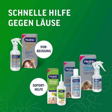 Hedrin Once Natural, 100 ml vloeistof