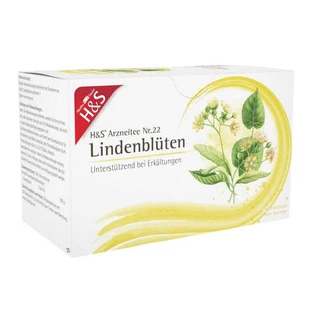 H&S Linden Blossom Tea Bags, 20 x 1.8 g tea bags
