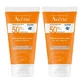 Avene Sonnencreme SPF 50 + getönt, 2x50 ml Creme