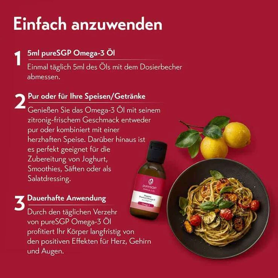 Puresgp Omega-3 Öl Tropfen, 150 ml Tropfen