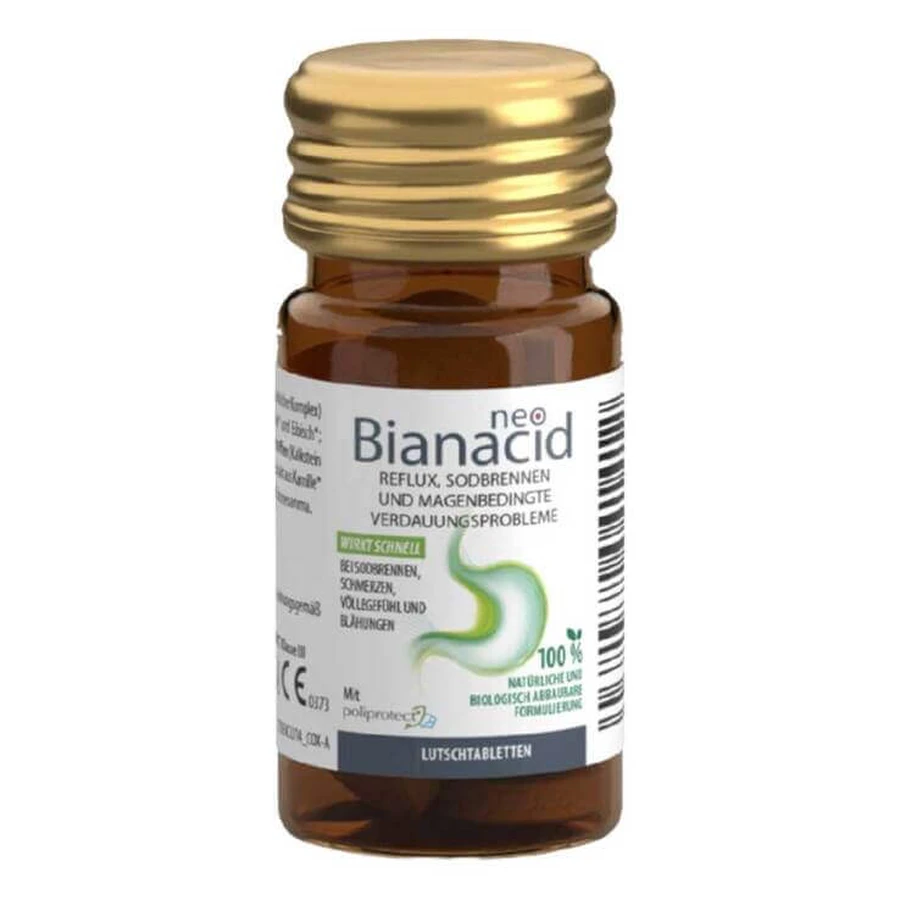 Pastillas Neo Bianacid con sabor a limón, 14 pastillas