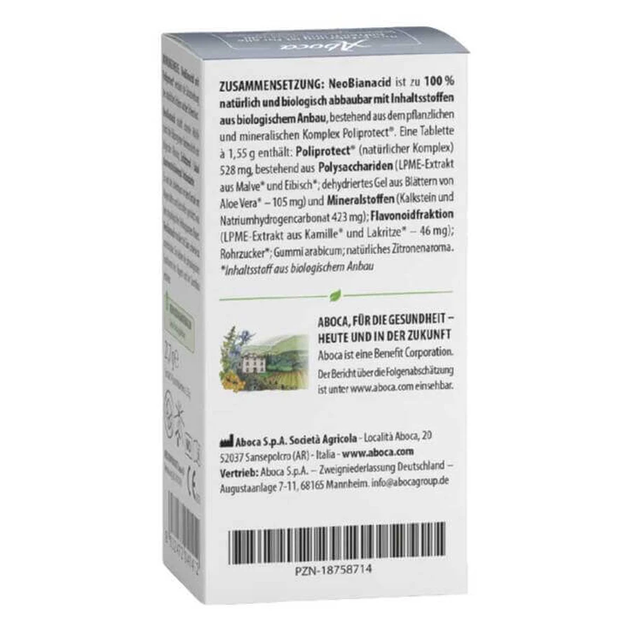 Pastillas Neo Bianacid con sabor a limón, 14 pastillas