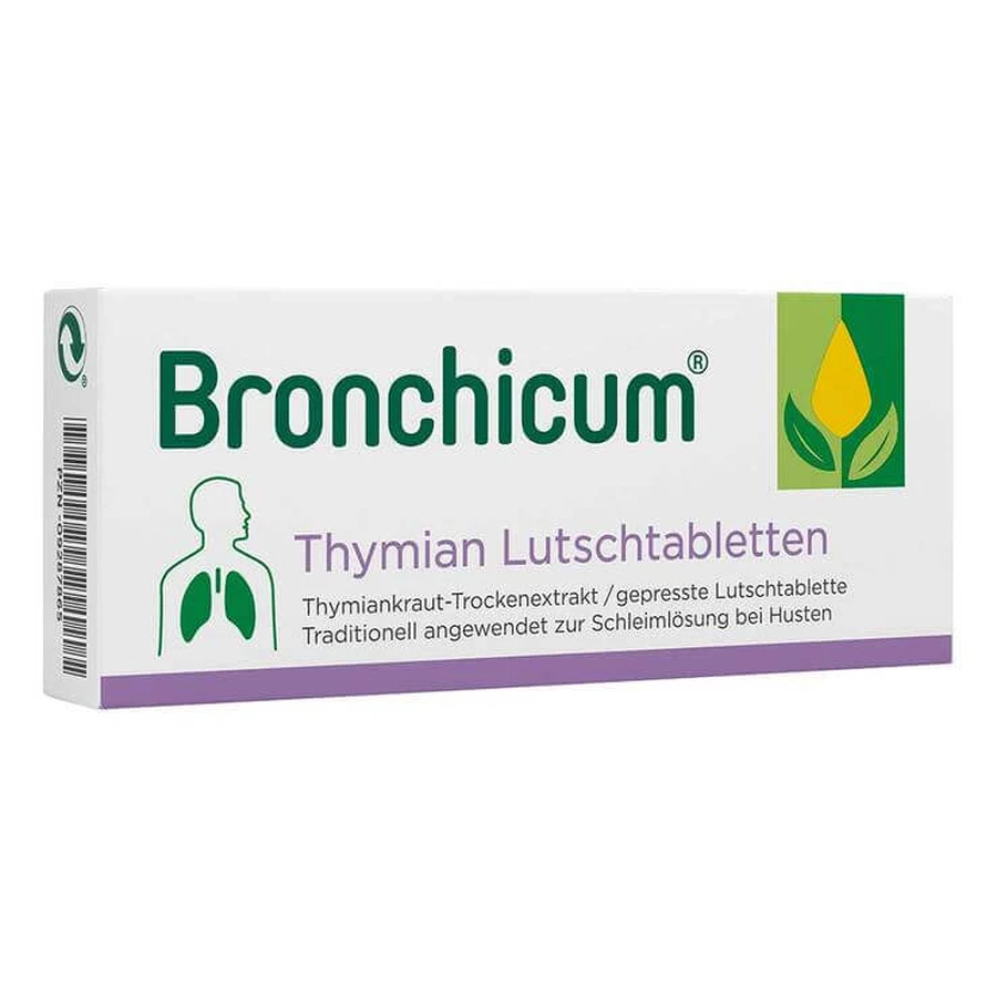 Bronchicum® Thymian Lutschtabletten, 20 St Lutschtabletten