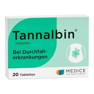 Tannalbin® Comprimidos para la diarrea, 50 comprimidos