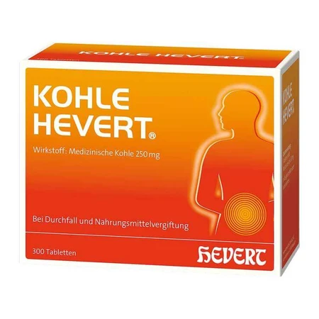 Kohle Hevert Tabletten, 300 St Tabletten