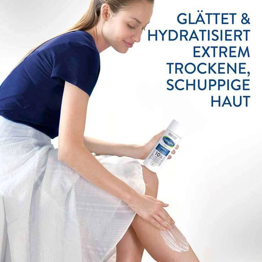 Lotion hydratante réparatrice intensive Cetaphil Pro à l'urée 10 %, 2 flacons de 500 ml