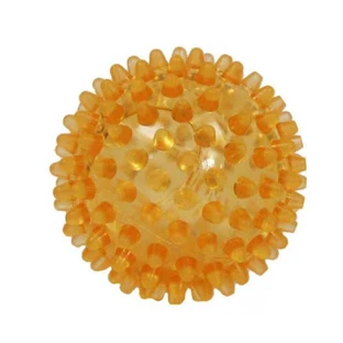 Igelball 6cm orange transpar, 1 St n.v.
