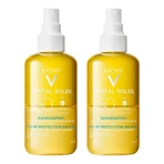 Vichy Capital Soleil Spray solaire + acide hyaluronique SPF 50, 2 x 200 ml en vaporisateur