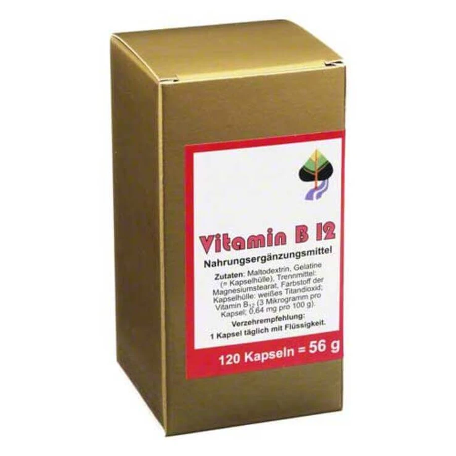 Capsule cu vitamina B12, 300 de capsule