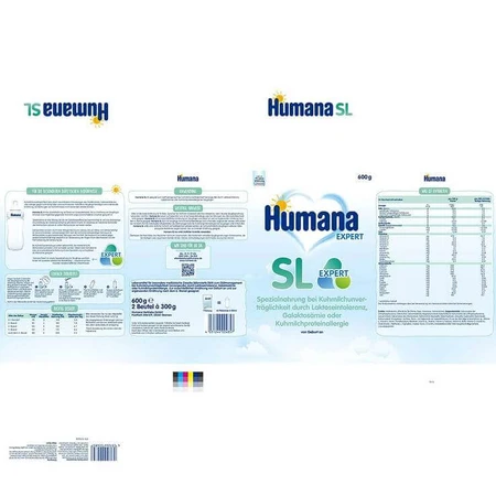 Humana SL Expert Special Formula Powder FS, 2 x 300 g Powder