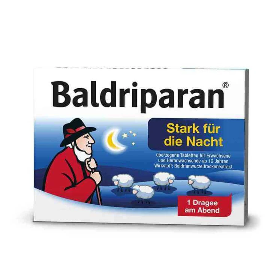 Comprimidos recubiertos de liberación prolongada de Baldriparan Stark, 30 comprimidos recubiertos