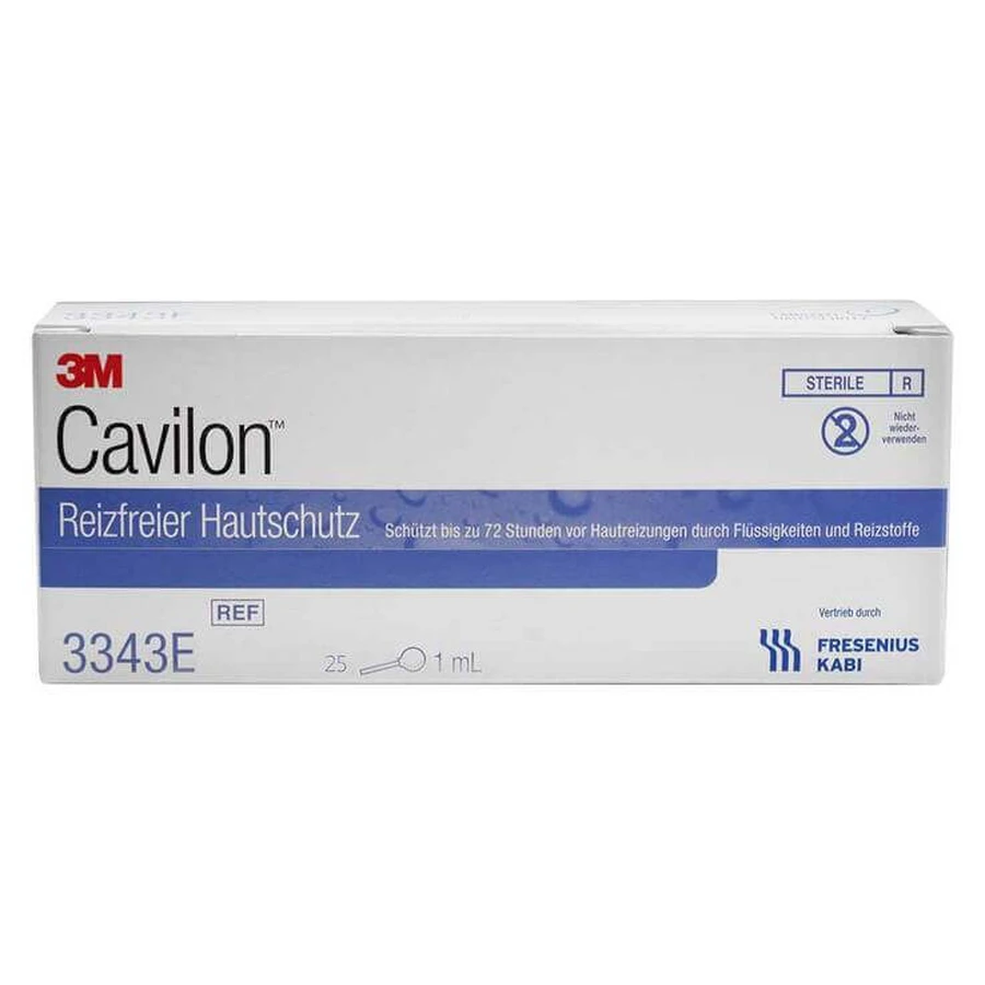 Cavilon – niepowodujący podrażnień środek ochronny do skóry FK, aplikator 1 ml, 3343E, 25 szt. po 1 ml, n.v.: ceny i cechy