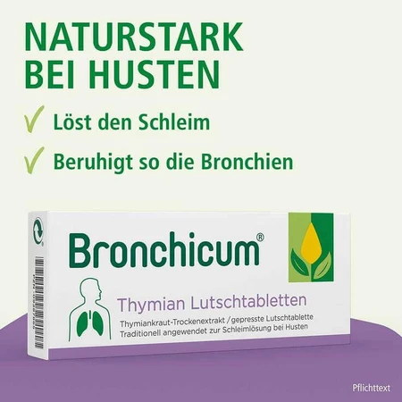 Bronchicum® Thyme Lozenges, 2 x 50 lozenges