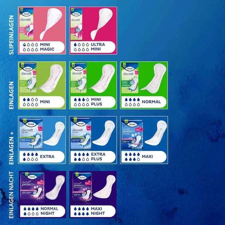 TENA® Discreet Lady Pads Extra voor incontinentie, 20 stuks