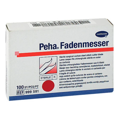 Peha Fadenmesser steril, 100 St n.v.