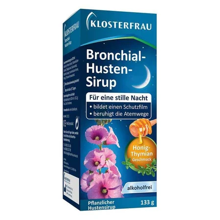 Sirop contre la toux bronchique Klosterfrau, 133 g de sirop