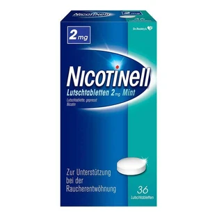 NICOTINELL Lutschtabletten 2 mg Mint, 36 St Lutschtabletten