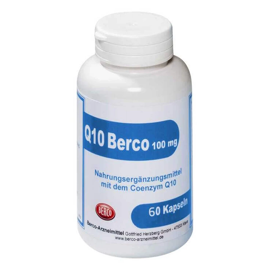 Q10 Berco, cápsulas de 100 mg, 120 cápsulas