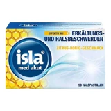 isla® med akut zuigtabletten, citroen-honing-smaak, 50 zuigtabletten