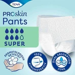 Culottes TENA Pants Super M pour l'incontinence, 4 paquets de 12 pièces, selon les besoins