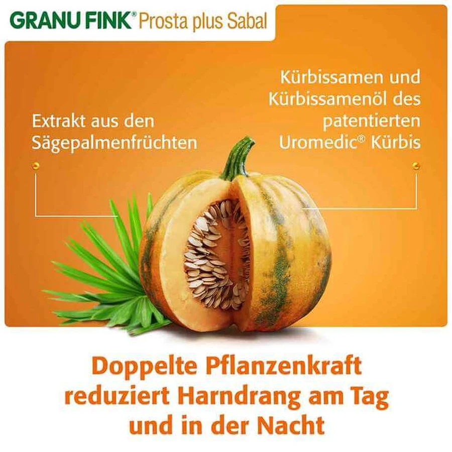 GRANU FINK® Prosta plus Sabal Hard Capsules, 200 capsules