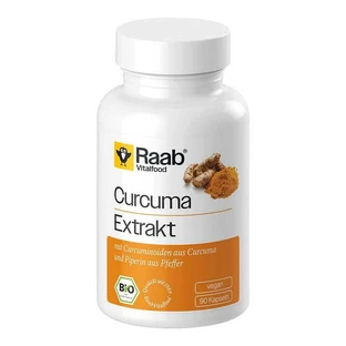 Raab Vitalfood Curcuma Extrakt Bio Kapseln, 90 St Kapseln
