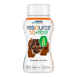 Resource 2.0 + fibre Schokolade, 4X200 ml Flüssigkeit