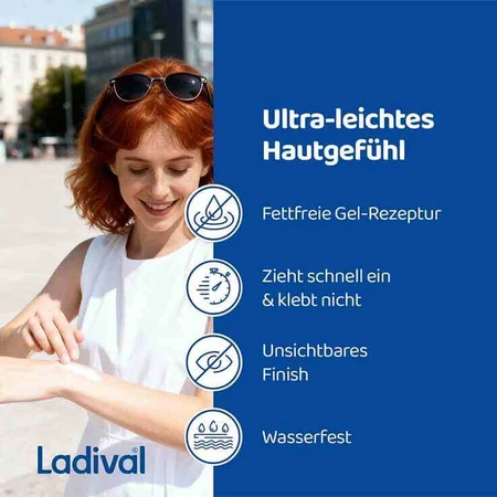 Ladival Gel de protecție solară pentru pielea sensibilă SPF 30, 2x200 ml gel