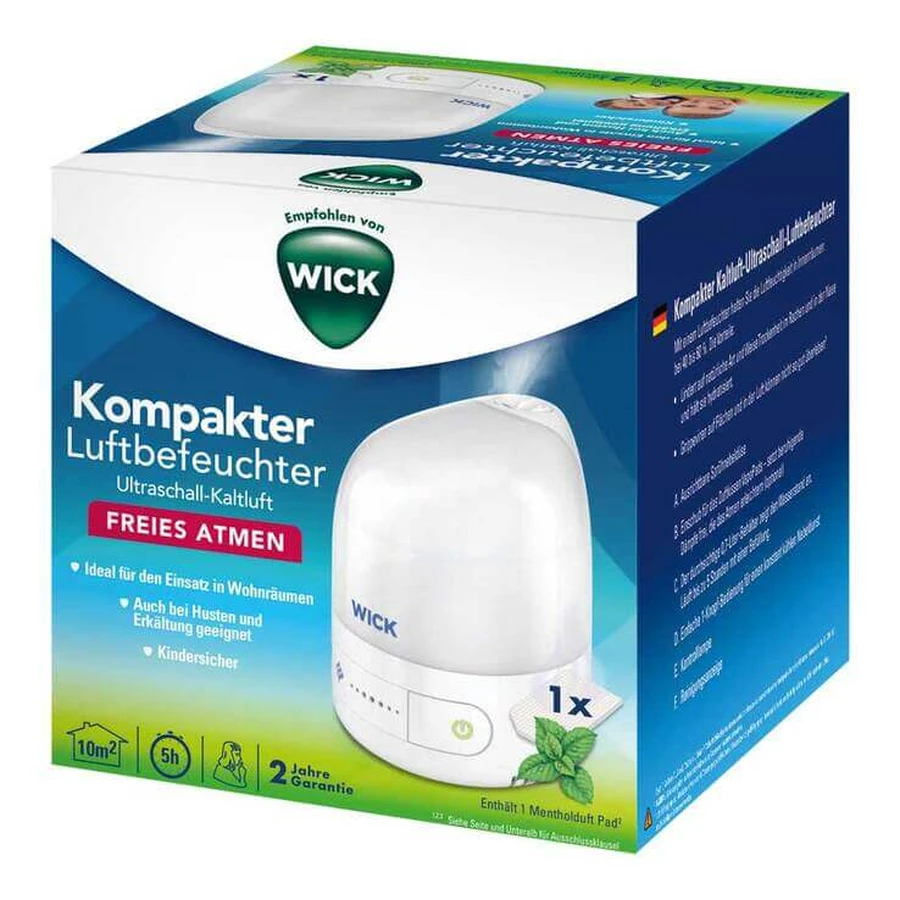 Humidificador compacto WICK, 1 unidad, tal y como está