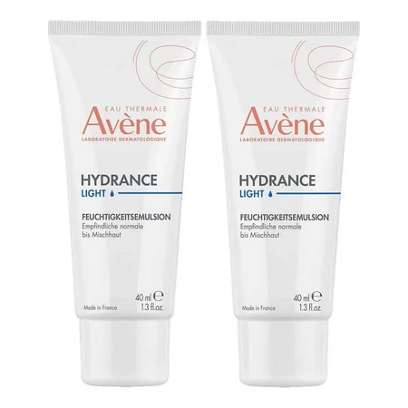 Avene Hydrance Emulsione idratante leggera, 2x40 ml Emulsione