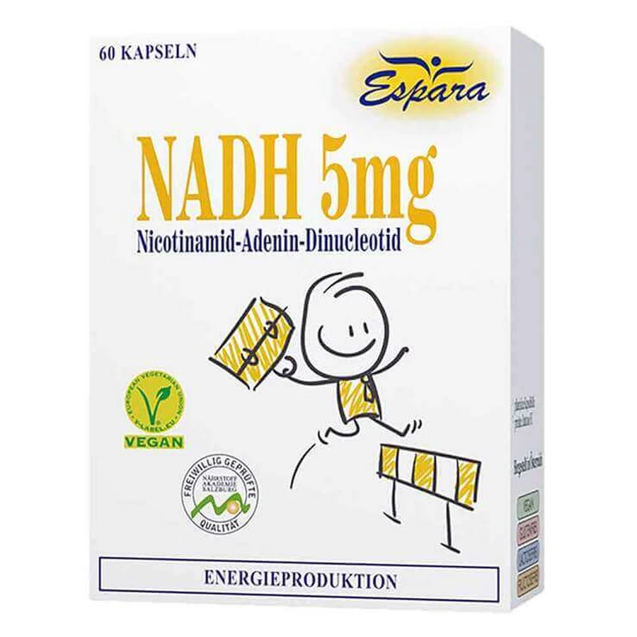 Nadh 5 mg – kapsułki, 30 kapsułek: ceny i cechy