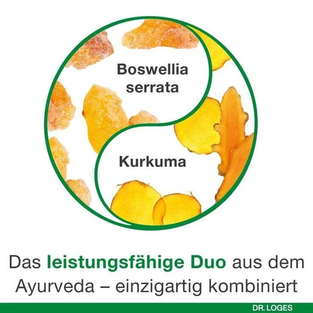 Curcumin-Loges Plus Boswellia-capsules, 2 x 120 capsules
