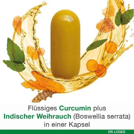 Curcumin-Loges Plus Boswellia-capsules, 2 x 120 capsules