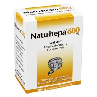 Natu Hepa 600 mg comprimate filmate, 20 comprimate filmate