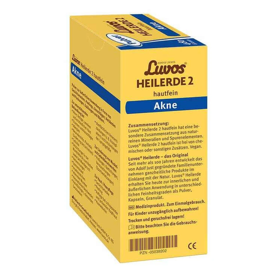 Luvos® Healing Clay 2, Extra-Fine, 800 g Powder