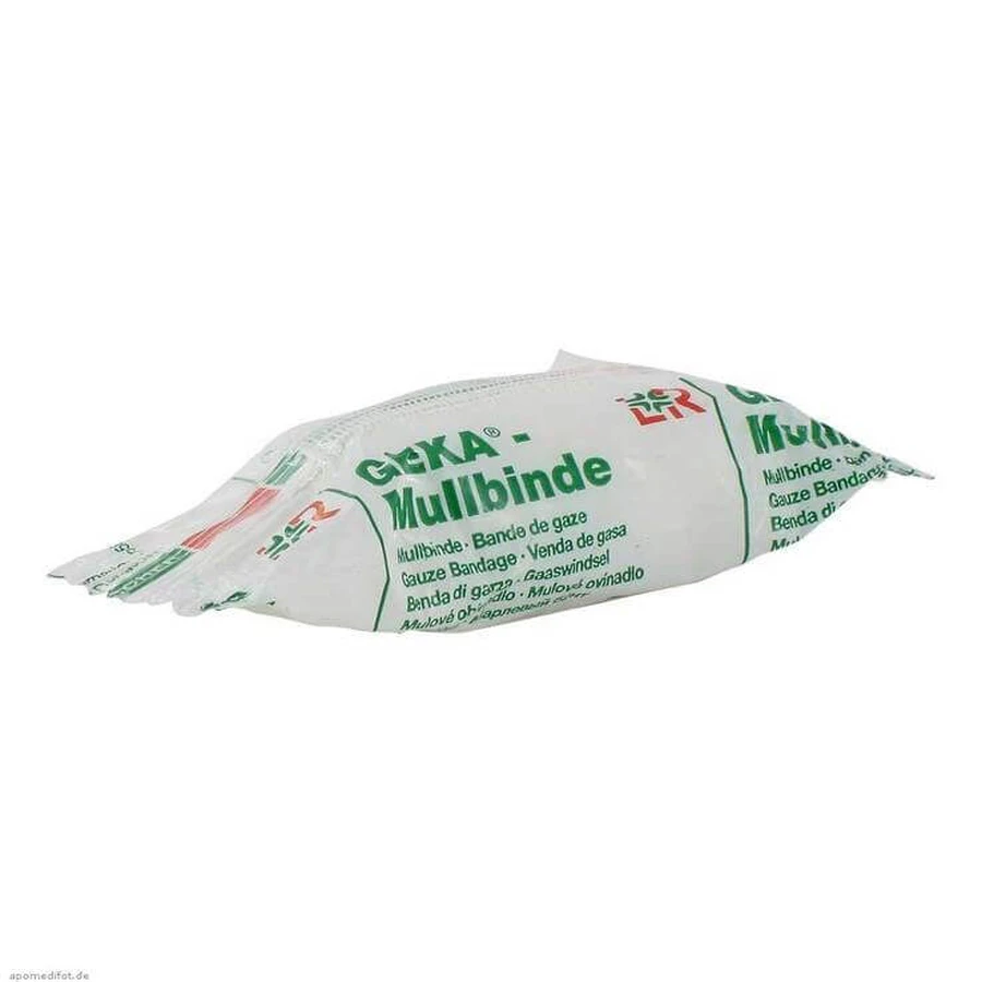 Geka-gaasverband, 4 cm x 4 m, 20 stuks