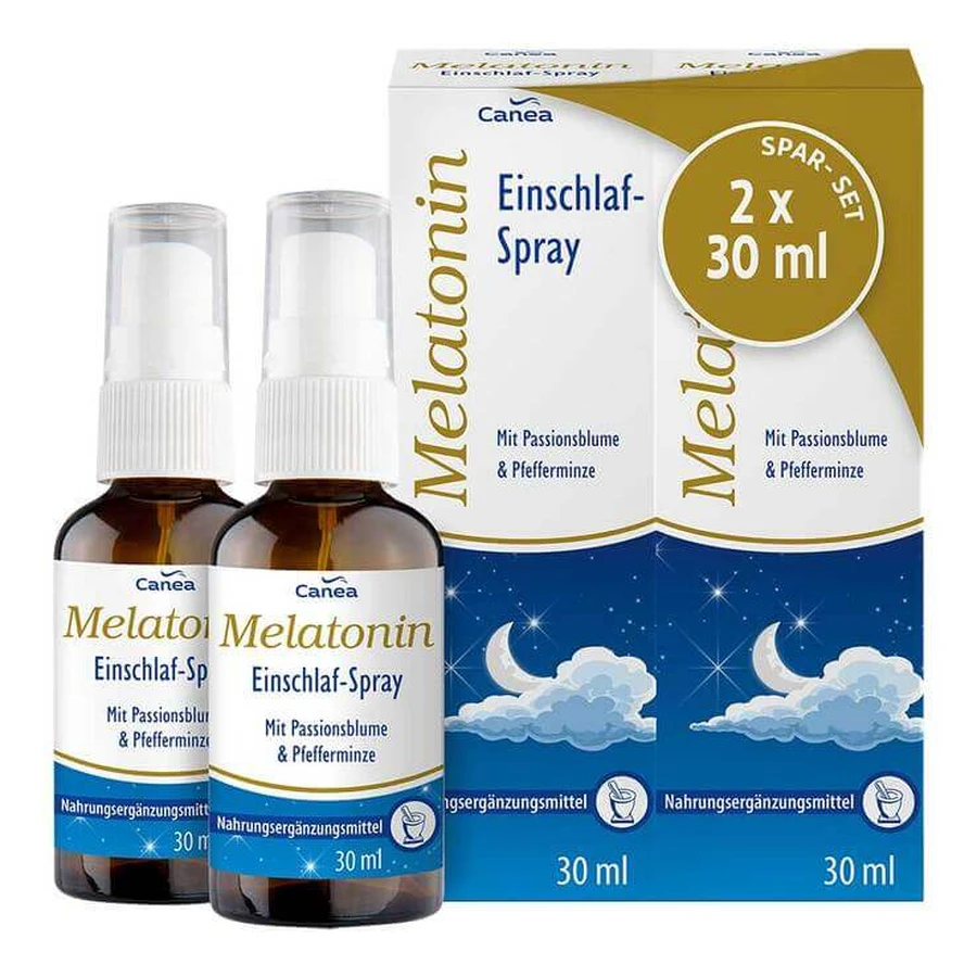 Melatonin Sleep Spray Value Pack, 2 x 30 ml Spray
