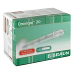 Jeringas de insulina Omnican 20 de 0,5 ml U-40, 2 paquetes de 100 jeringas cada uno