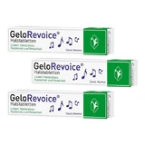 GeloRevoice Blackcurrant-Menthol Throat Lozenges for Hoarseness & Loss of Voice, 3 x 20 Lozenges