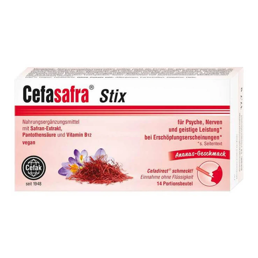 Cefasafra Stix Granuli, 14 granuli