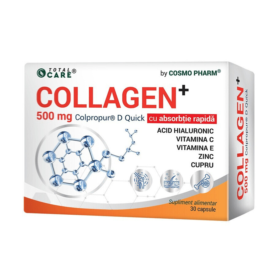 Collagen, 500 mg, 30 capsules, Cosmo Pharm