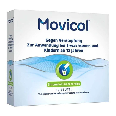 MOVICOL®-poederzakjes – Snelle verlichting bij constipatie, 50 zakjes poeder voor het bereiden van een drank