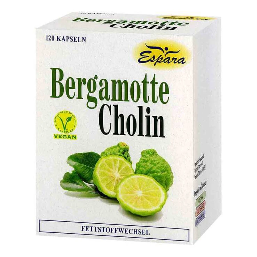 Bergamot-choline-capsules, 60 capsules