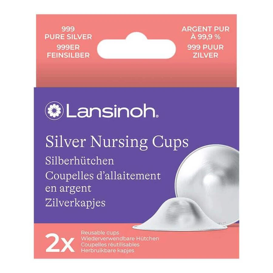 Lansinoh Silver Caps, 2 pcs. (assorted)