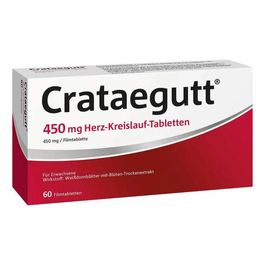 Crataegutt 450 mg Cardiovasculaire tabletten, 200 filmomhulde tabletten