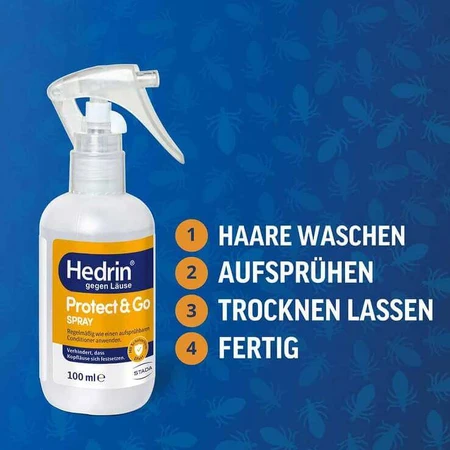 Hedrin Protect & Go-spray, 100 ml spray