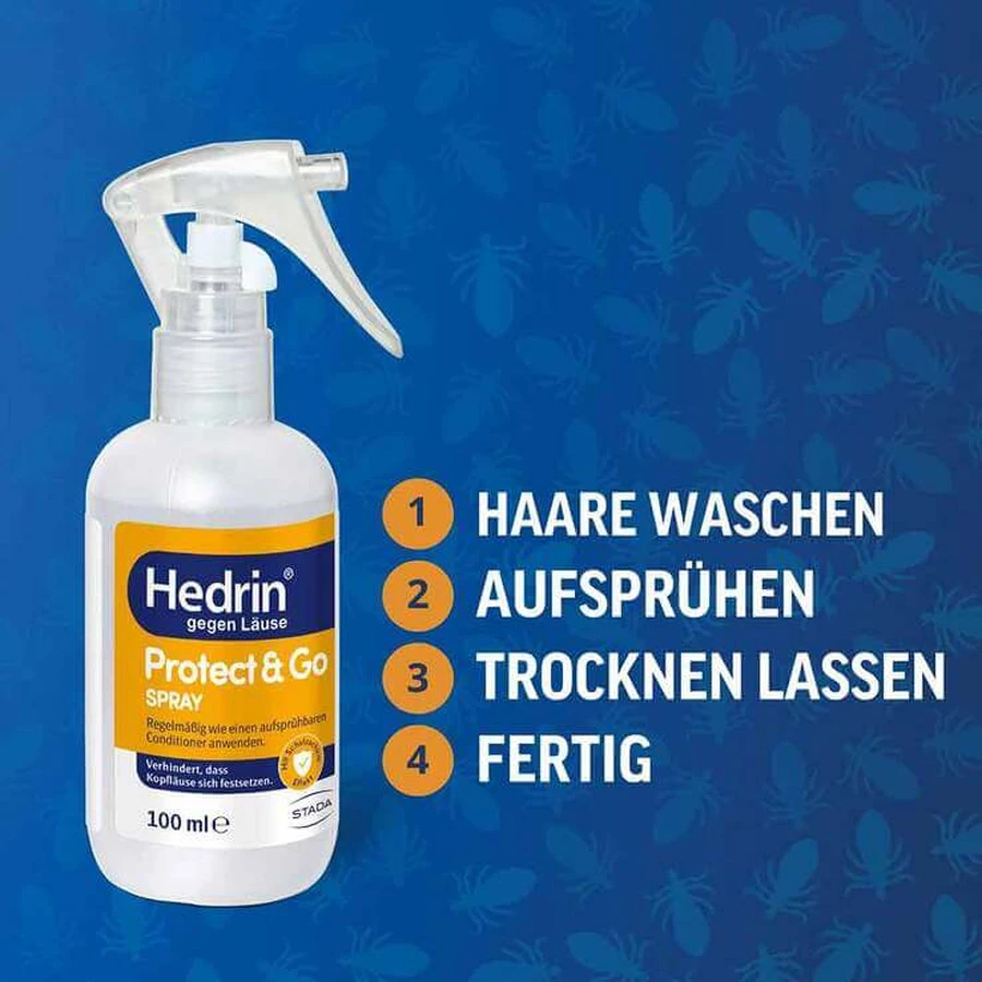 Hedrin Protect & Go-spray, 100 ml spray